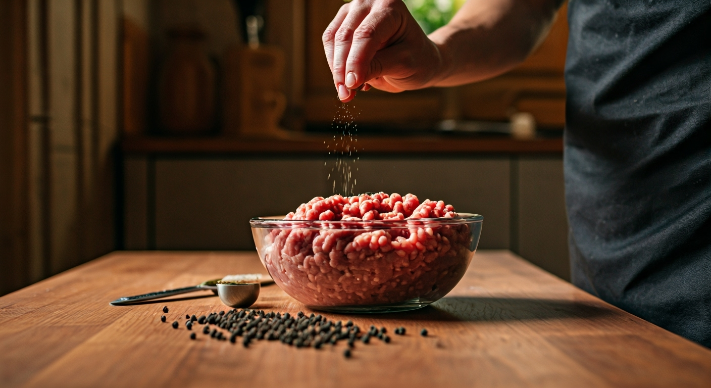 Ile dodać pieprzu do kiełbasy? Na 1, 5 i 10kg produktu 2