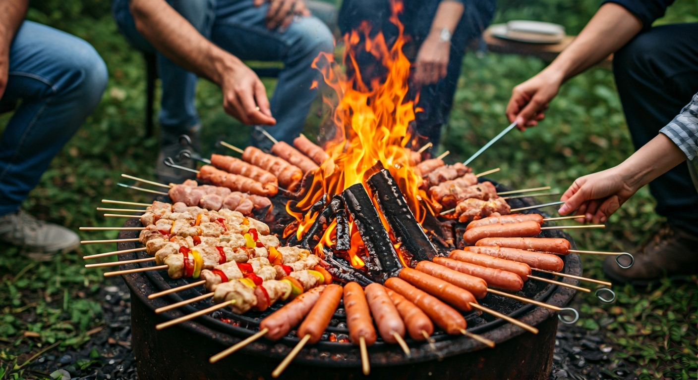 Szybkie przekąski na ognisko - co warto przygotować, aby było pysznie? 2